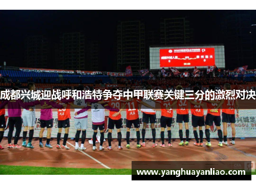 成都兴城迎战呼和浩特争夺中甲联赛关键三分的激烈对决